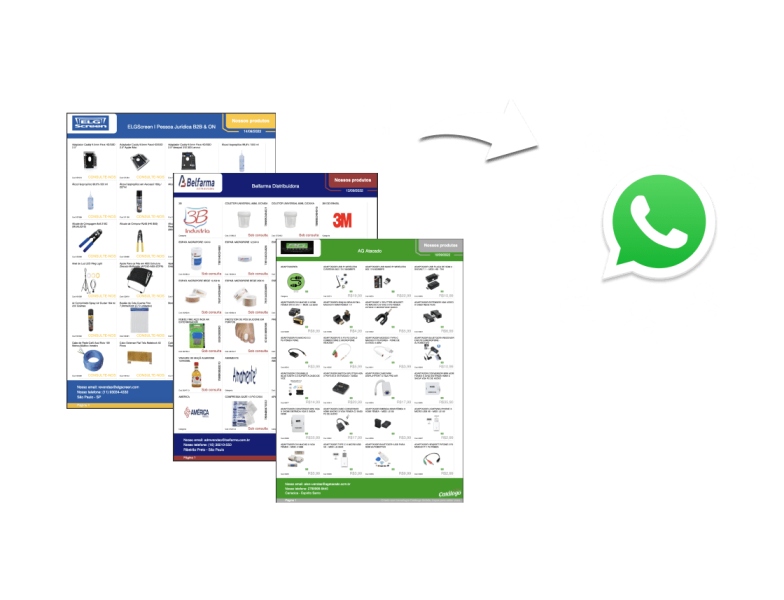 Camada comercial com Catalogo Mobile