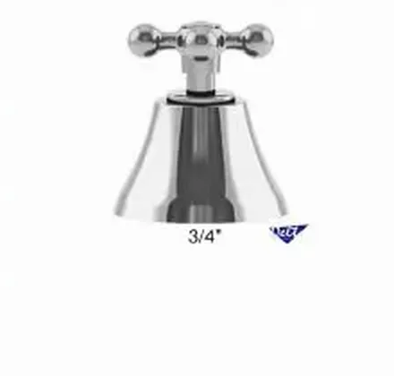 Complete chrome C33 DN20 valve finish