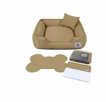 Cama pet de lujo, kit de 3 unidades